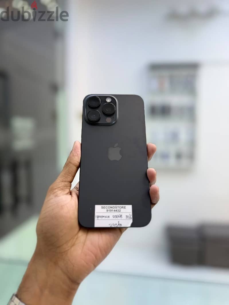 Apple - iPhone 15 Pro 128 GB / 15 Pro Max 256 GB - ايفون -Good Working 1