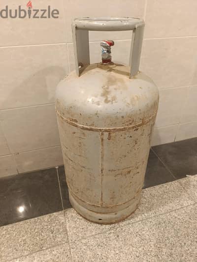Gas cylinder full gas