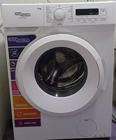 Washing Machine 7Kg 2 months used