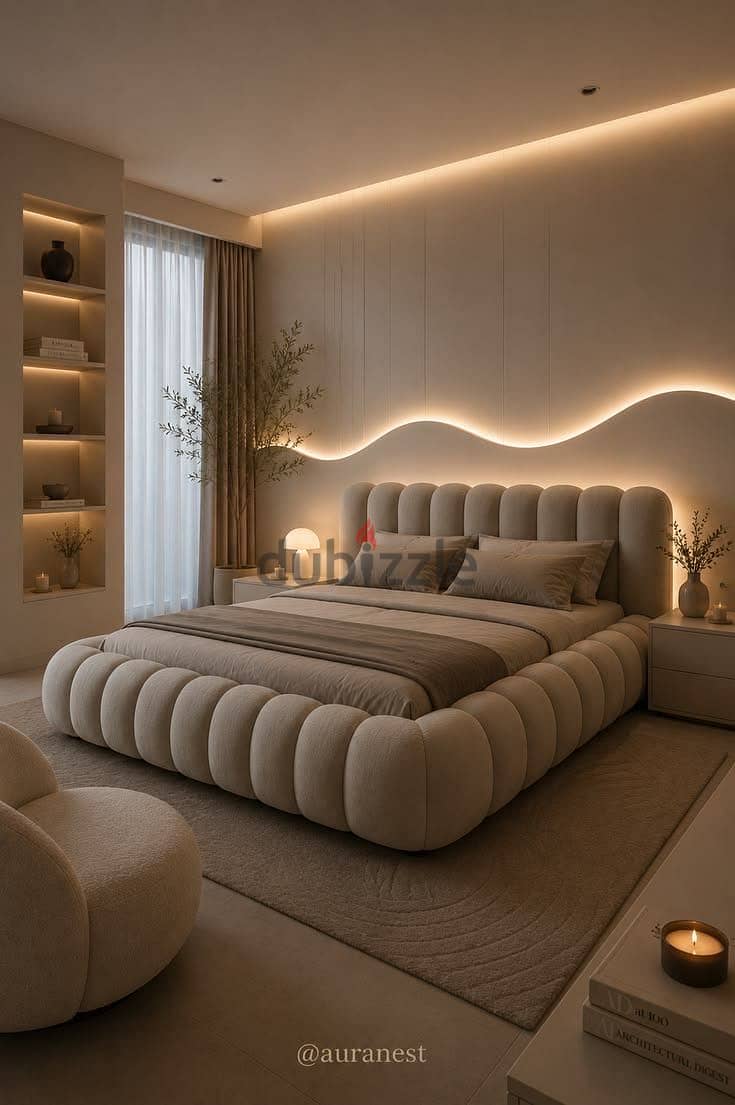 Modern Luxury Beds – Custom Made in Muscat Oman & Sky Bed 5