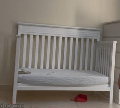 baby shop crib with mattress