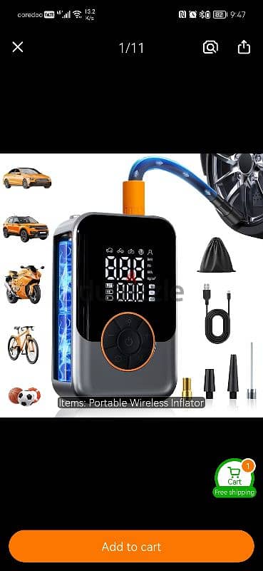 Tire pressure inflator 4