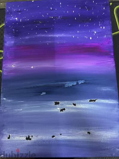 Night Sky painting