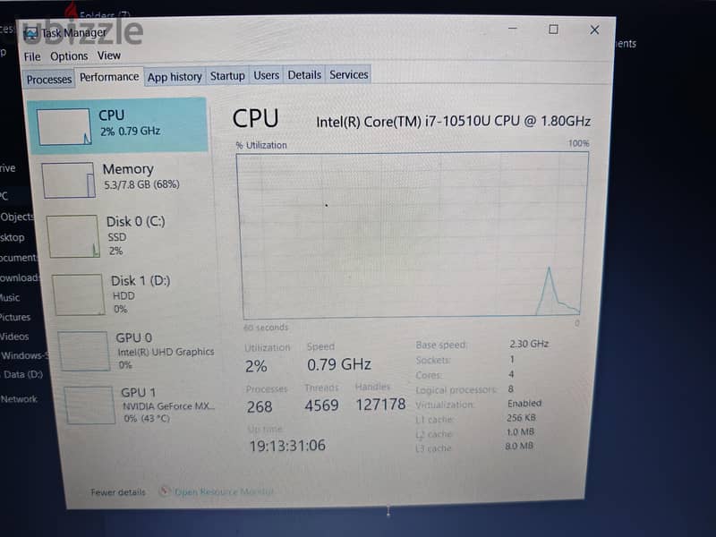Lenovo i7 10th gen with graphics 4
