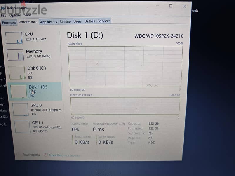 Lenovo i7 10th gen with graphics 7
