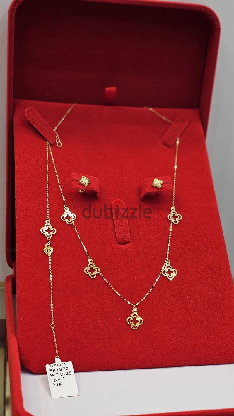 Gold set 21k orignal gold 1