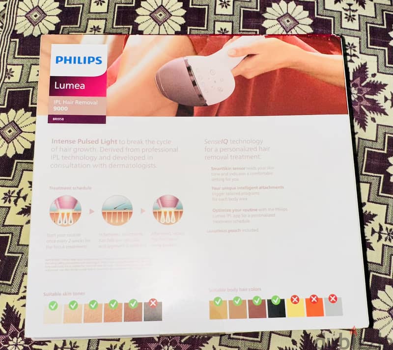 Philips lumea new model laser 3