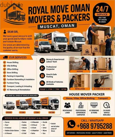 Mover and packer House shifting office villa transport service
