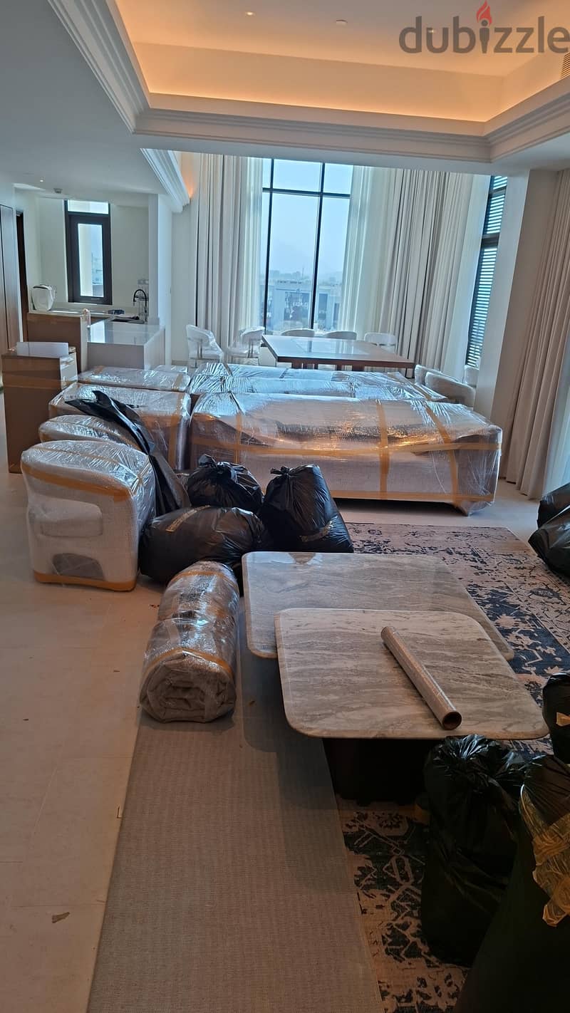 HOUSE SHIFTING " MOVING " PACKING " TRANSPORT " MOVERS "Muscat Movers 12