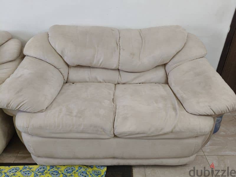 Sofa 3+2+1 with Wood center table from home center 2