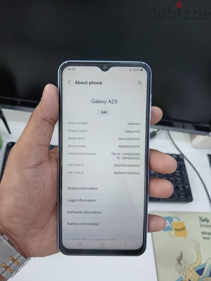 Galaxy A23 6/128gb good condition 4