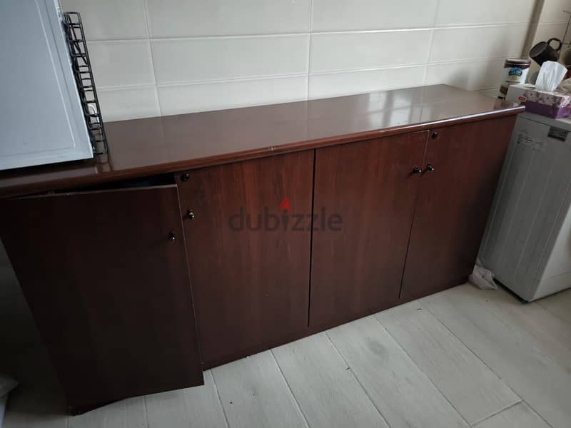 Wood Storage Cabinet / Kitchen Sideboard 1