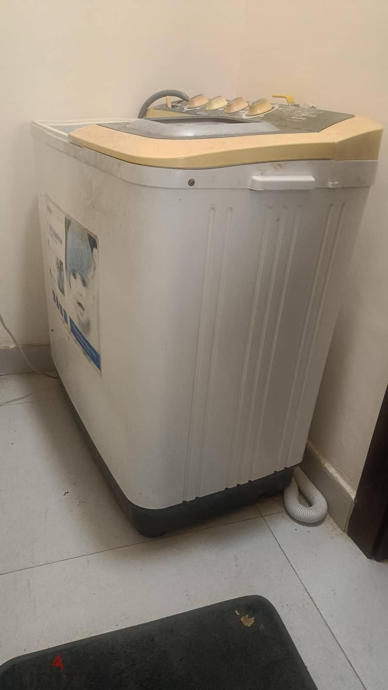 Furniture, freezer washing machine, cylinder 2pc 1
