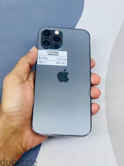 Apple - iPhone 12 Pro -512 GB - Perfect phone ايفون