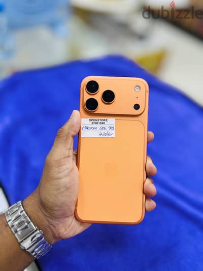 Apple - iPhone 17 Pro Max 97% Battery orange color