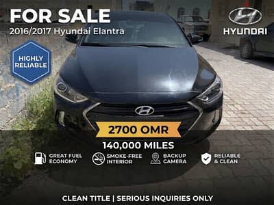 Hyundai Elantra limited edition 2017