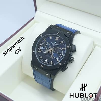 Automatic & Chronograph Leather Watch – OMR 35