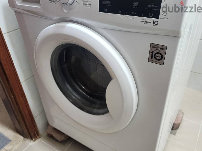 LG Fully automatic front load washing machine. 2