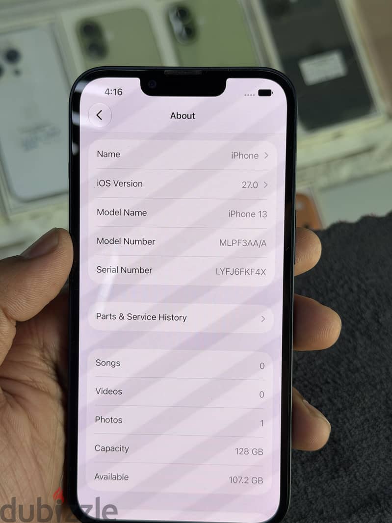 Apple - iPhone 13 128gb offer price only back class cracks all orginal 3