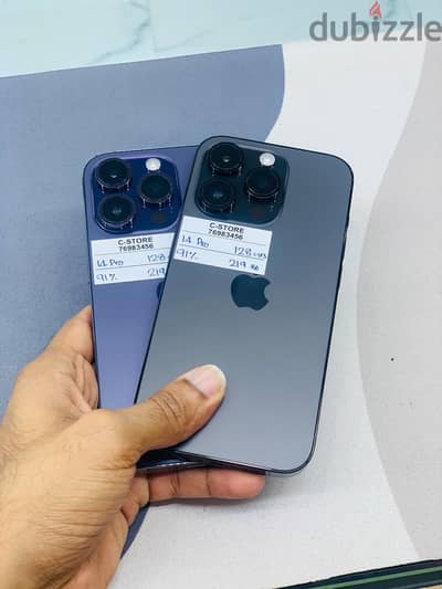Apple - iPhone 14 Pro-128 GB - Super working condition ايفون