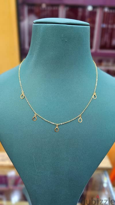 Gold Necklace 21k orignal gold