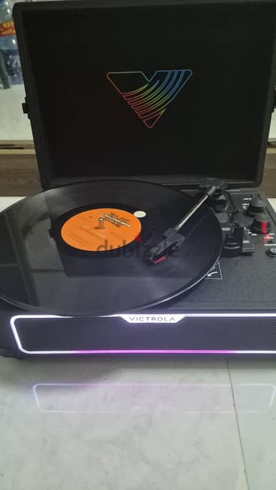 Victrola Journey Glow Suitcase Vinyl Record Player