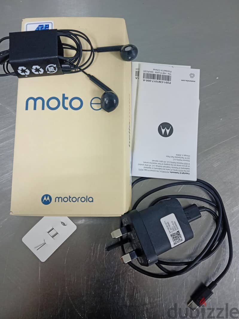 Motorola E15 4Ram 64Memory Full completely Box condition 10/10 8