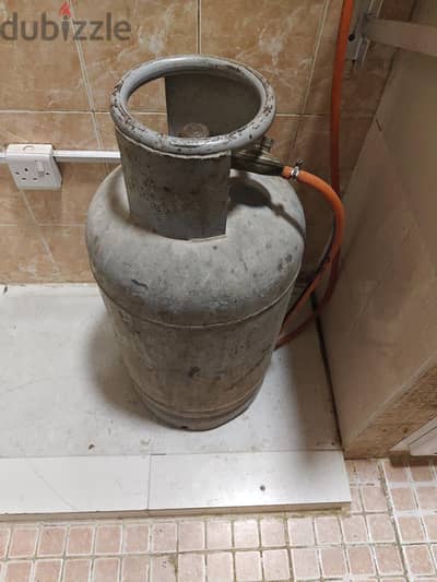 cylinder & gas full set with pipe & regulator
