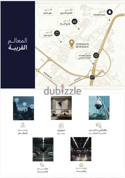 محلات تجارية للبيع | بناية بُنى B10 (فرصة استثمارية مميزة في مرتفعات العامرات)