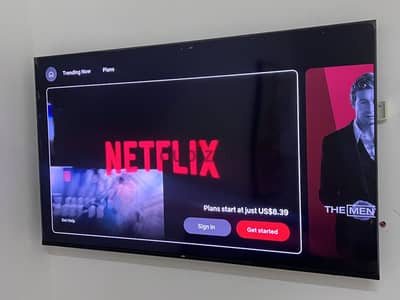 Smart tv 65 inch 2 weeks use new