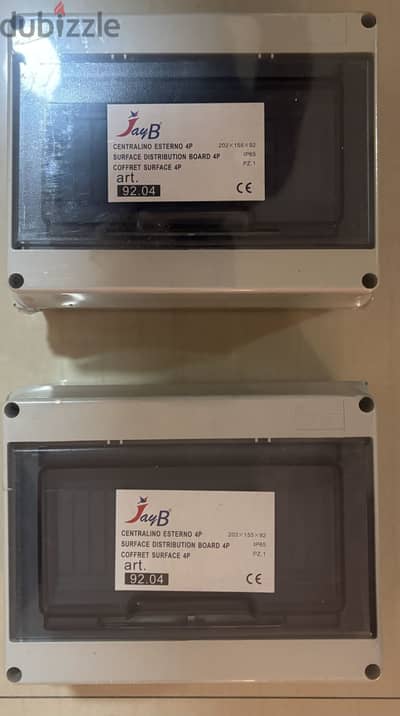 JayB surface distribution boards