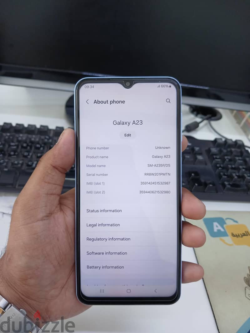 Galaxy A23 6/128gb single sim 4