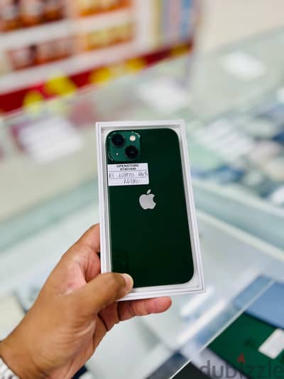 Apple - iPhone 13 -128 GB - Box piece- Fine and neat phone ايفون
