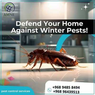 Professional & Guaranteed Pest Control Services in Muscat | Fast&Safe