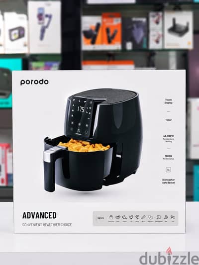 Brand New Porodo Advanced Air Fryer in Oman | Rapid Cooking