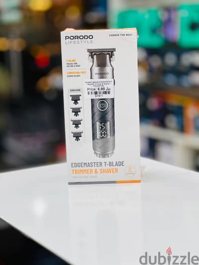 Brand New Porodo Edgemaster T-Blade trimmer in oman | Dual speed
