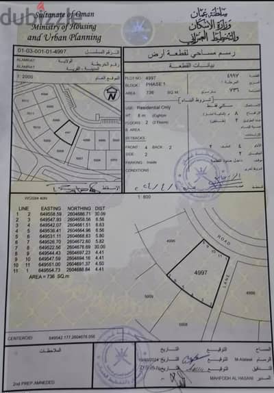 For Sale | Residential Plot in Al Amerat Heights 8, Al Amerat