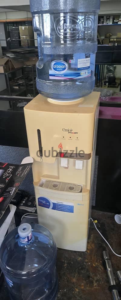water cooler with 2 bottle