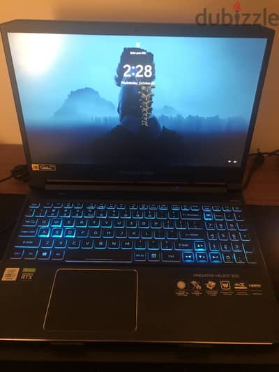 Acer Predator gaming laptop and mouse RTX 2060 لابتوب و ماوس قيمينق