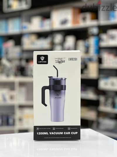 Brand New Lenyes 1200ml vacuum car cup in oman | Insulated