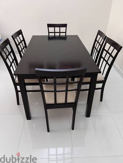 6 Seater Dining Table Set