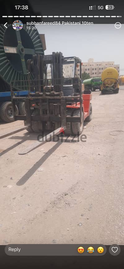 Toyota and Maxton for rental forklift