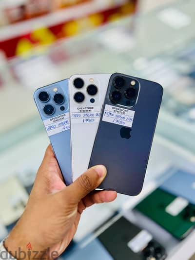 Apple - iPhone 13 Pro -256 GB - Amazing working performance ايفون