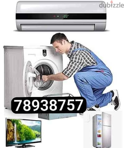 Ac Washiing Machiine and Refrigerator