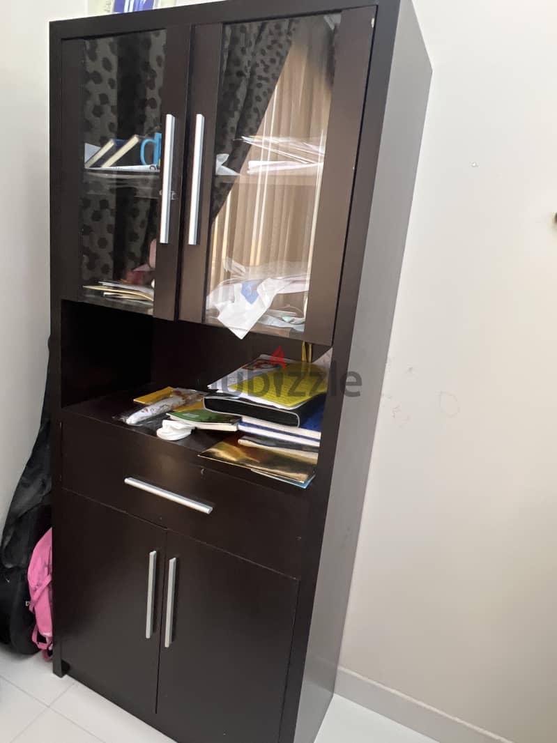 TV unit and Book Cabinet 1