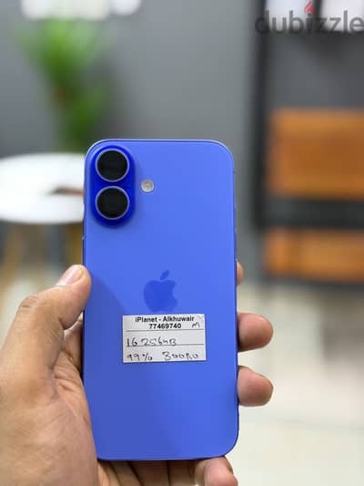 Apple - iPhone 16 - 256 GB - ايفون - Good condition