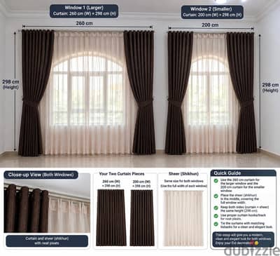 have ready wave design curtains and shire and rail