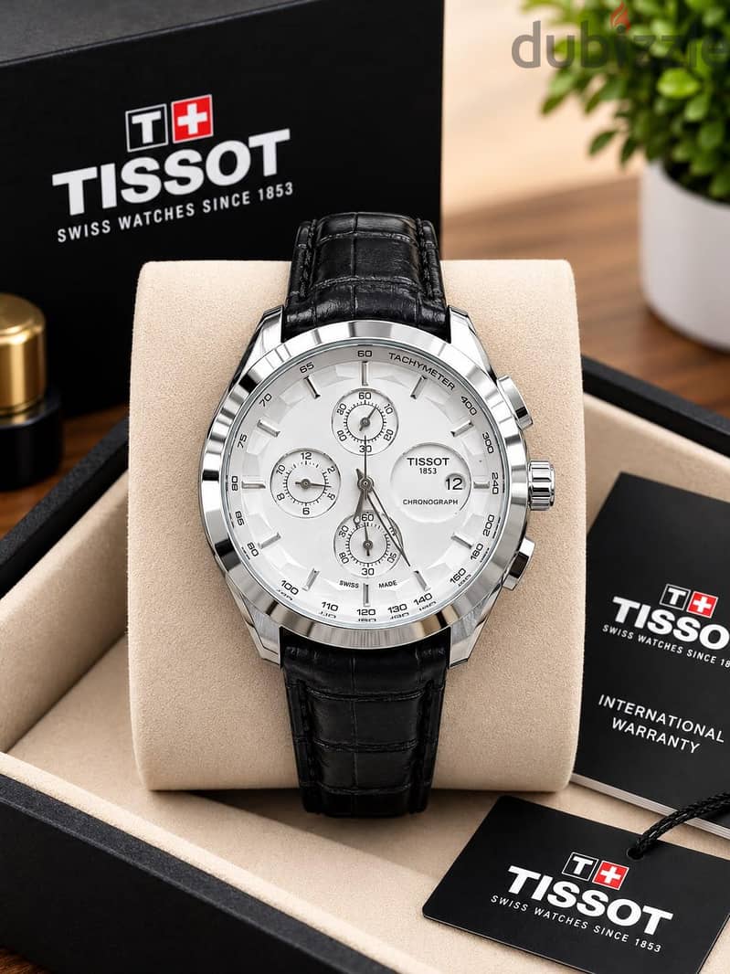 Tissot Chrono working premium copy watch 1
