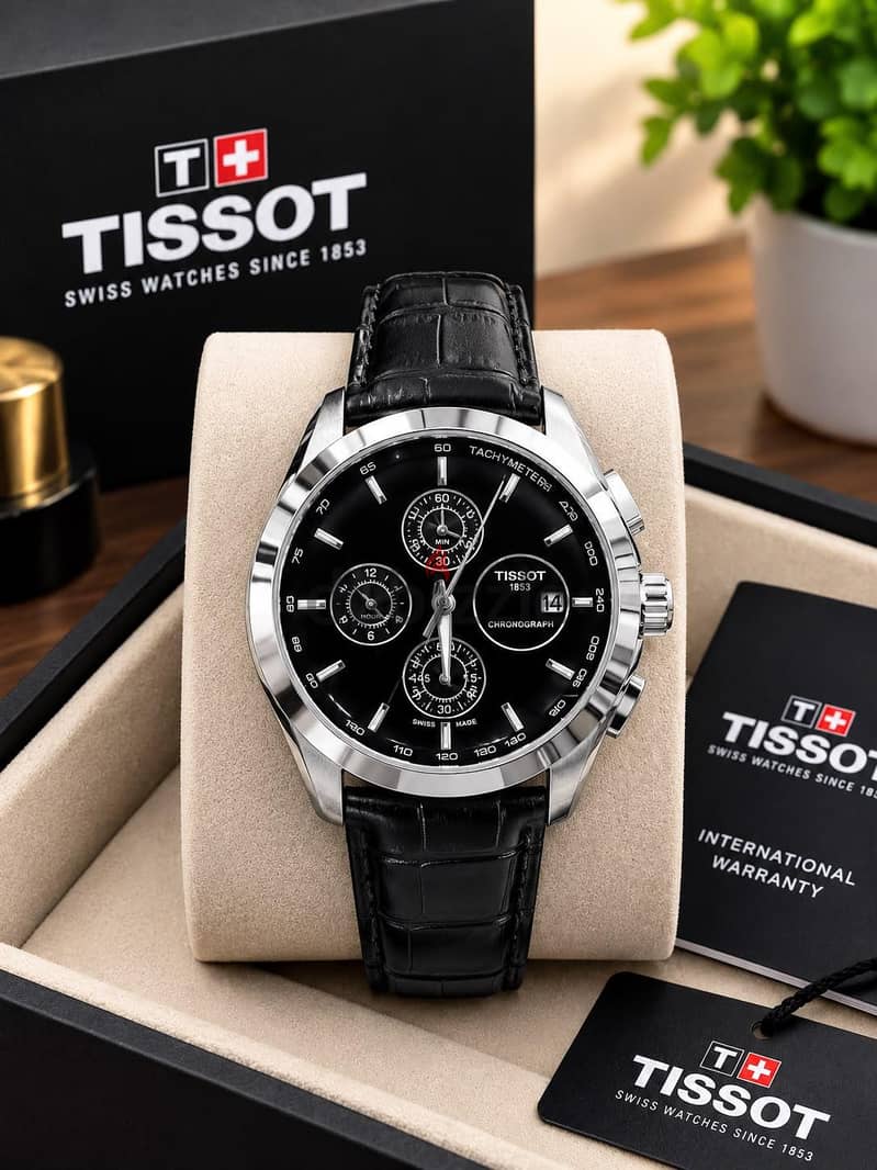 Tissot Chrono working premium copy watch 2
