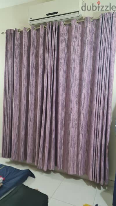 Full length curtain (with rod)